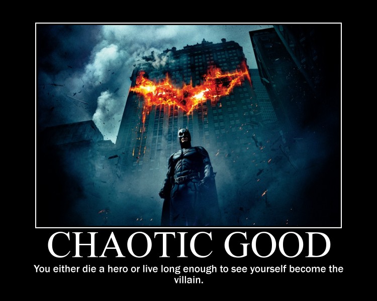 Chaotic Good Batman